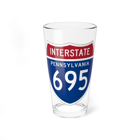 I-695 PA 1957 (Pennsylvania) (Road Sign) Pint Glss 16oz 16oz - Go Mug Yourself