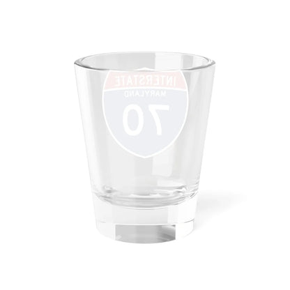 I-70 MD Metric (Maryland) (Road Sign) Shot Glass 1.5oz - Go Mug Yourself