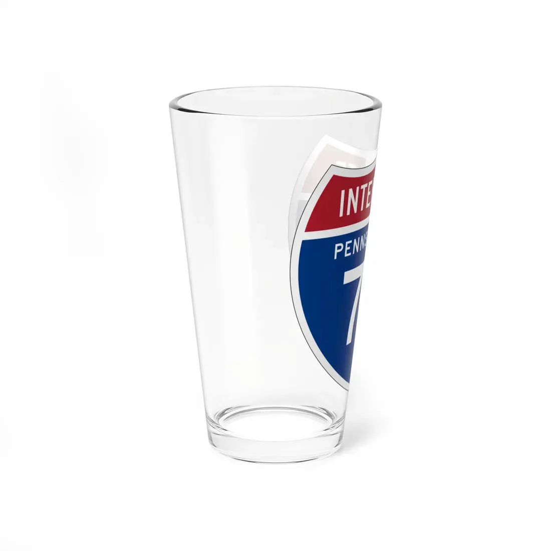 I-70 PA 1957 (Pennsylvania) (Road Sign) Pint Glass 16oz - Go Mug Yourself