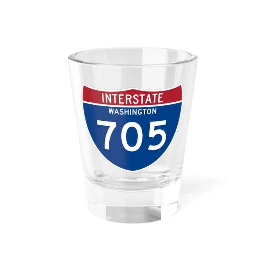 I-705 WA Metric (Washington) (Road Sign) Shot Glass 1.5oz 1.5oz - Go Mug Yourself