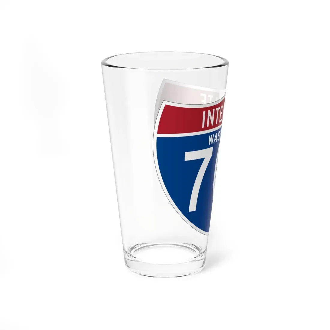 I-705 WA (Washington) (Road Sign) Pint Glass 16oz - Go Mug Yourself