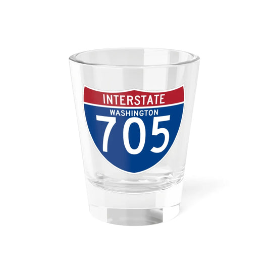I-705 WA (Washington) (Road Sign) Shot Glass 1.5oz 1.5oz - Go Mug Yourself
