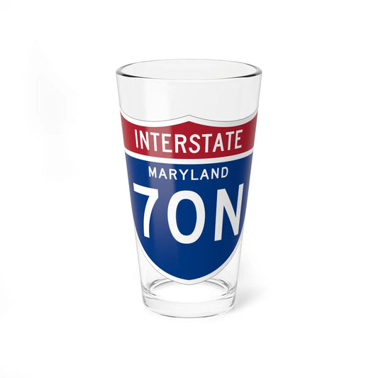 I-70N MD 1961 (Maryland) (Road Sign) Pint Glss 16oz 16oz - Go Mug Yourself