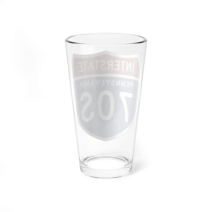 I-70S PA 1957 (Pennsylvania) (Road Sign) Pint Glass 16oz - Go Mug Yourself