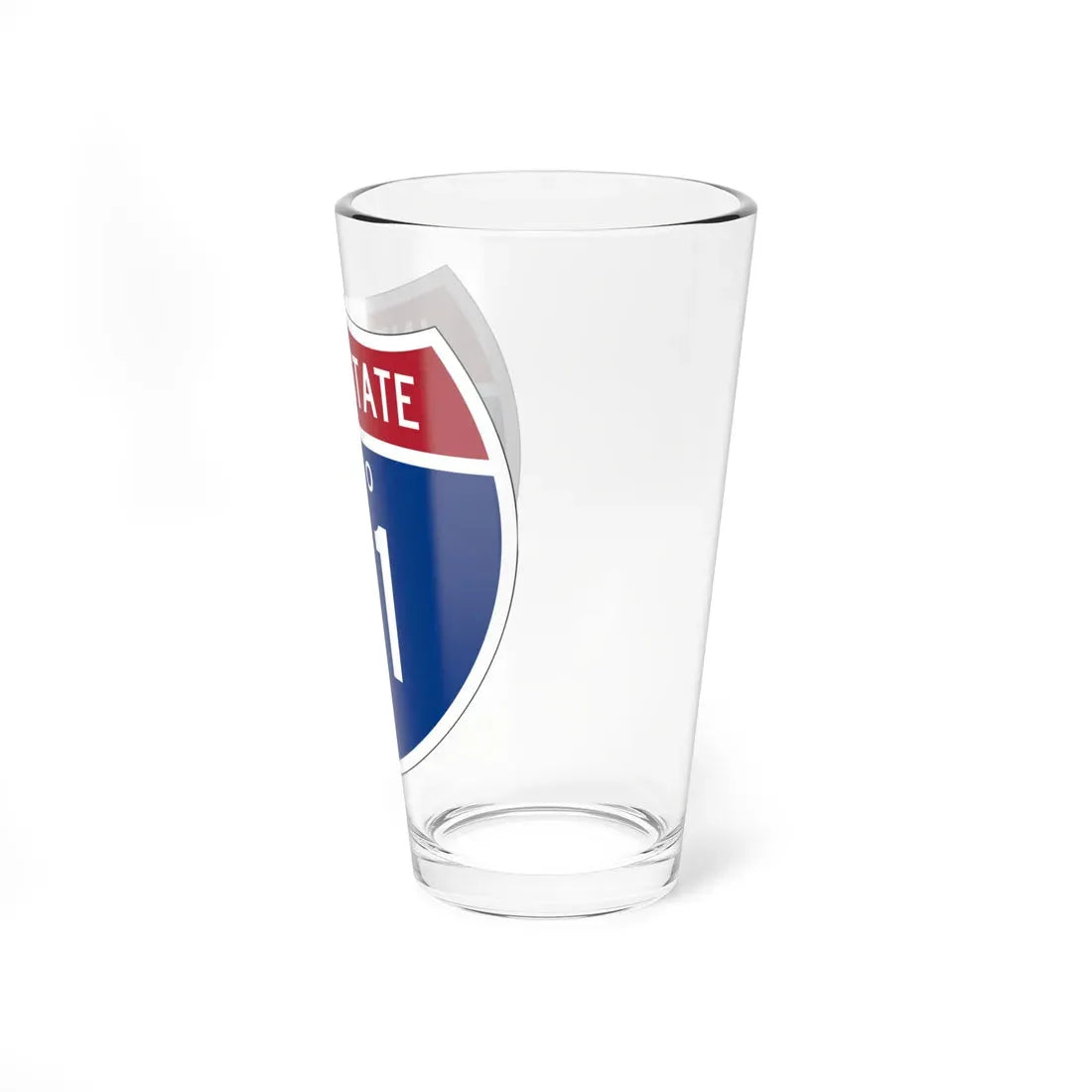 I-71 OH 1957 (Ohio) (Road Sign) Pint Glass 16oz - Go Mug Yourself