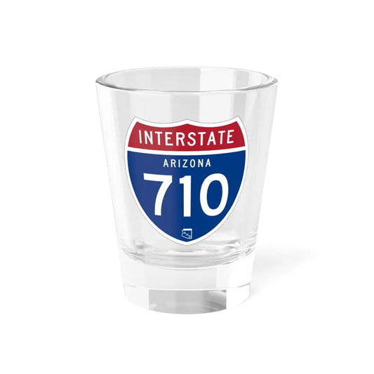 I-710 AZ 1957 (Arizona) (Road Sign) Shot Glass 1.5oz 1.5oz - Go Mug Yourself