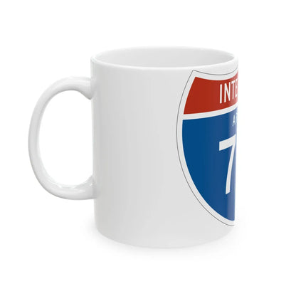 I-710 AZ 1961 (Arizona) (Road Sign) White Coffee Mug - Go Mug Yourself
