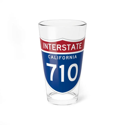 I-710 CA (California) (Road Sign) Pint Glass 16oz 16oz - Go Mug Yourself