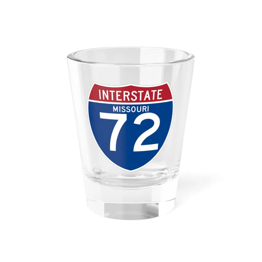 I-72 MO (Missouri) (Road Sign) Shot Glass 1.5oz 1.5oz - Go Mug Yourself