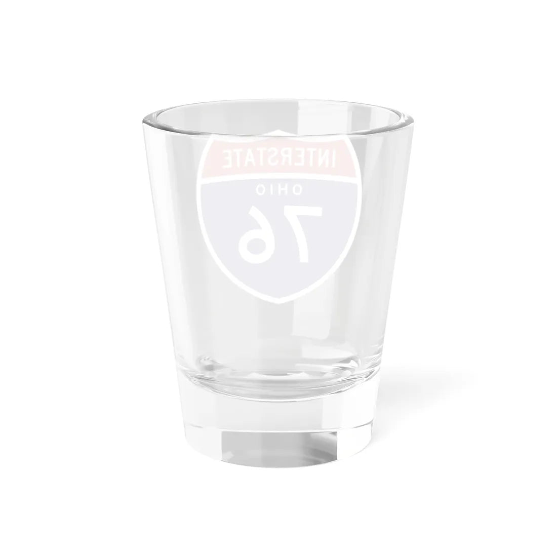 I-76 OH 1957 (Ohio) (Road Sign) Shot Glass 1.5oz - Go Mug Yourself