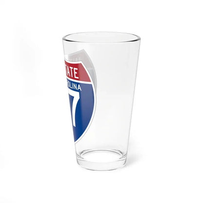 I-77 SC (South Carolina) (Road Sign) Pint Glass 16oz - Go Mug Yourself