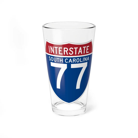 I-77 SC (South Carolina) (Road Sign) Pint Glss 16oz 16oz - Go Mug Yourself