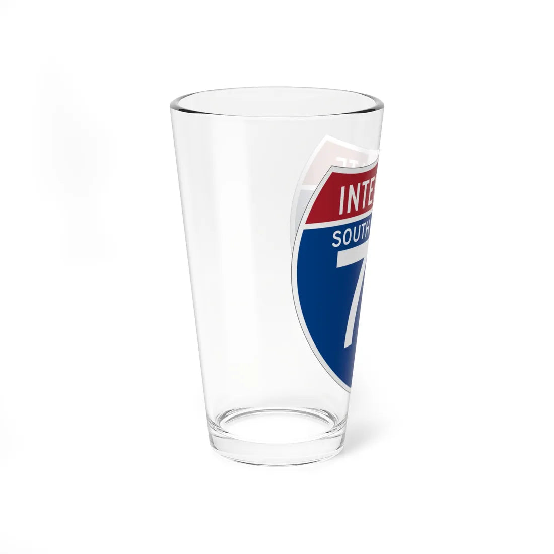 I-77 SC (South Carolina) (Road Sign) Pint Glss 16oz - Go Mug Yourself