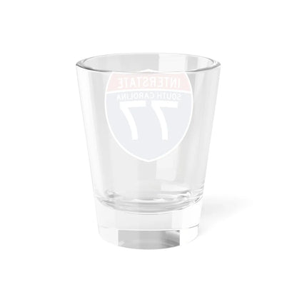I-77 SC (South Carolina) (Road Sign) Shot Glass 1.5oz - Go Mug Yourself