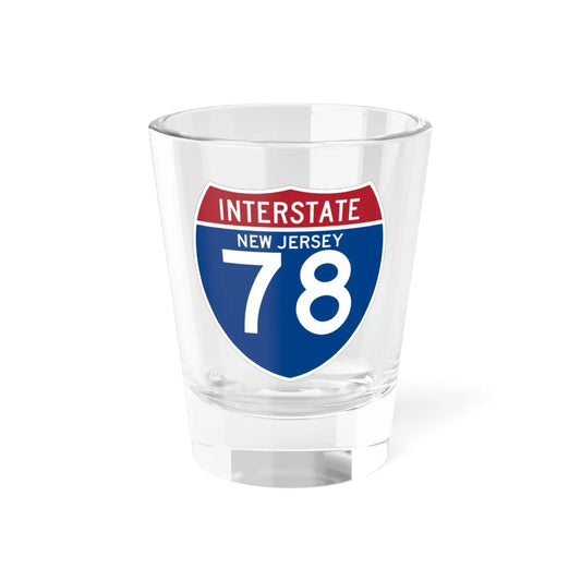 I-78 NJ (New Jersey) (Road Sign) Shot Glass 1.5oz 1.5oz - Go Mug Yourself