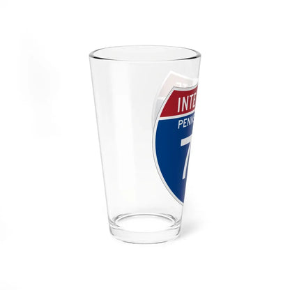 I-78 PA Metric (Pennsylvania) (Road Sign) Pint Glass 16oz - Go Mug Yourself