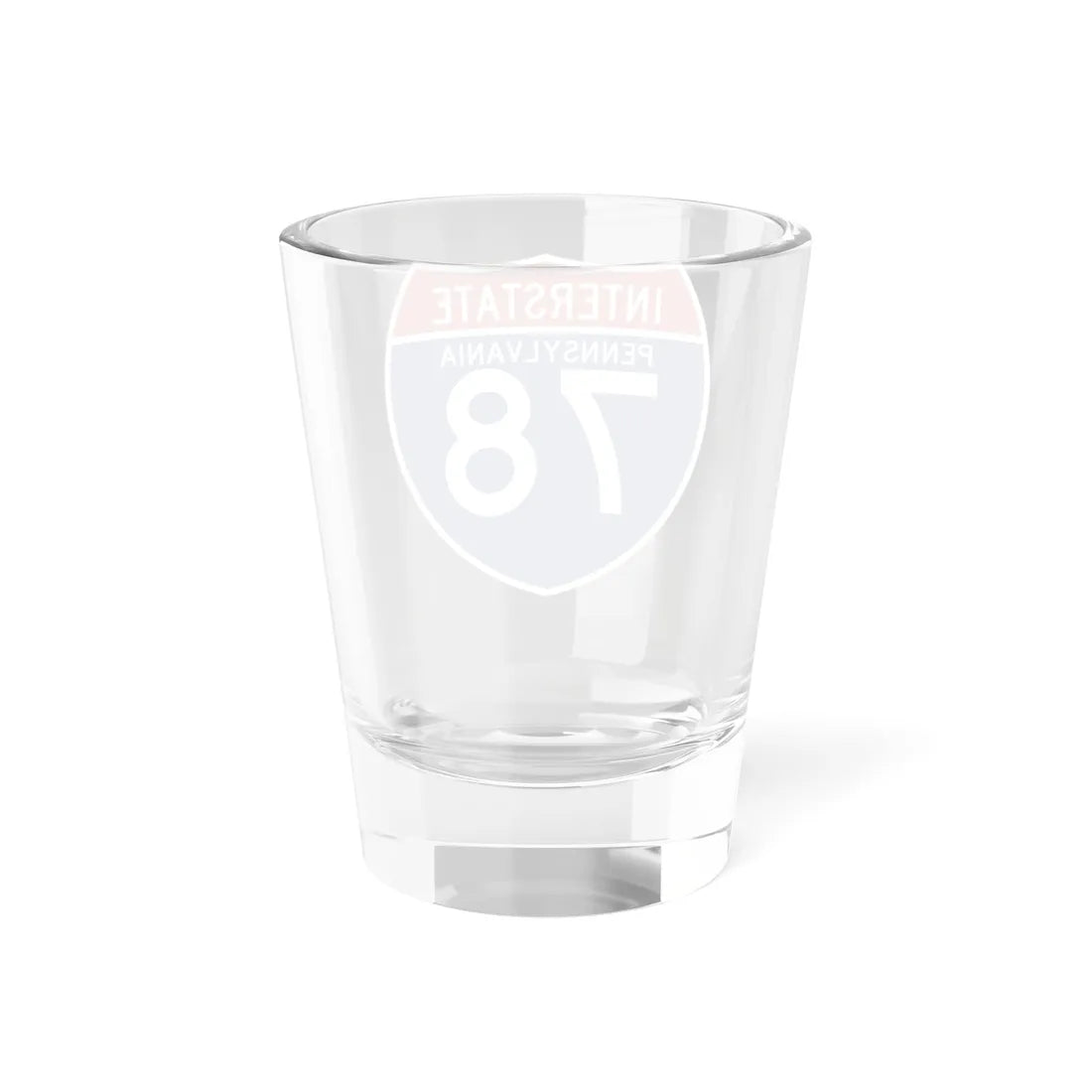 I-78 PA (Pennsylvania) (Road Sign) Shot Glass 1.5oz - Go Mug Yourself