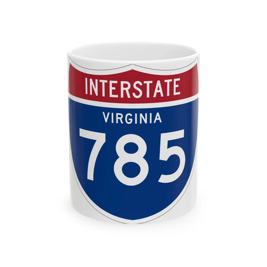 I-785 VA 1961 (Virginia) (Road Sign) White Coffee Mug 11oz - Go Mug Yourself