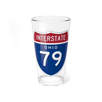 I-79 OH 1957 (Ohio) (Road Sign) Pint Glass 16oz 16oz - Go Mug Yourself