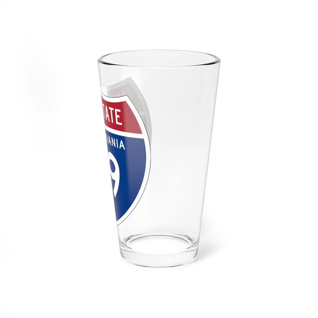 I-79 PA 1957 (Pennsylvania) (Road Sign) Pint Glss 16oz - Go Mug Yourself