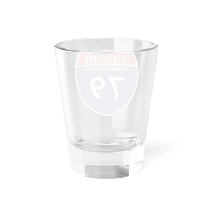 I-79 PA Metric (Pennsylvania) (Road Sign) Shot Glass 1.5oz - Go Mug Yourself