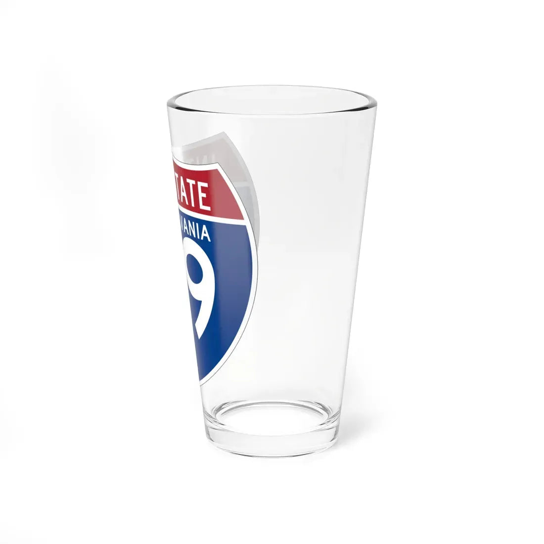 I-79 PA (Pennsylvania) (Road Sign) Pint Glass 16oz - Go Mug Yourself