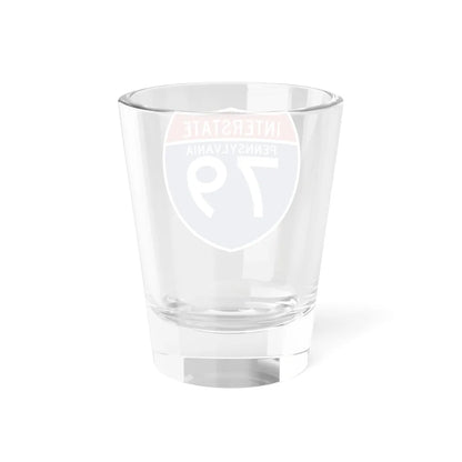 I-79 PA (Pennsylvania) (Road Sign) Shot Glass 1.5oz - Go Mug Yourself