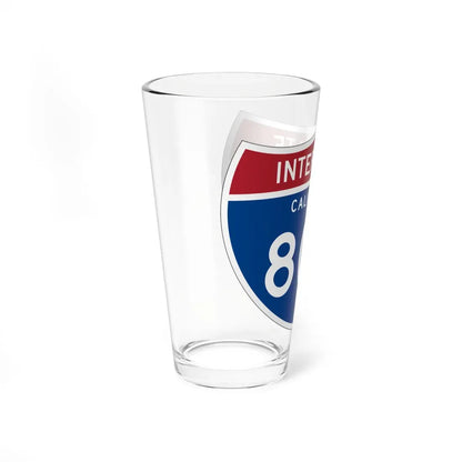 I-805 CA (California) (Road Sign) Pint Glass 16oz - Go Mug Yourself