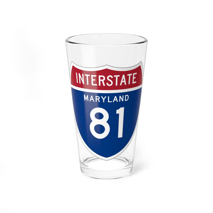 I-81 MD 1957 (Maryland) (Road Sign) Pint Glss 16oz 16oz - Go Mug Yourself