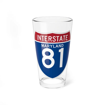 I-81 MD (Maryland) (Road Sign) Pint Glss 16oz 16oz - Go Mug Yourself