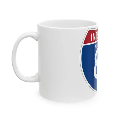 I-81 MD (Maryland) (Road Sign) White Coffee Mug - Go Mug Yourself