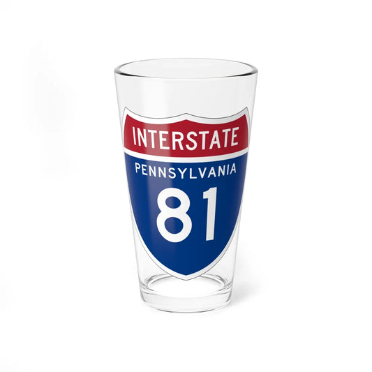 I-81 PA 1957 (Pennsylvania) (Road Sign) Pint Glss 16oz 16oz - Go Mug Yourself