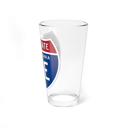 I-81E PA 1957 (Pennsylvania) (Road Sign) Pint Glss 16oz - Go Mug Yourself