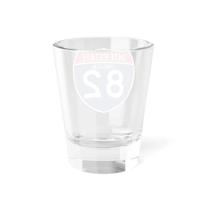 I-82 OR (Oregon) (Road Sign) Shot Glass 1.5oz - Go Mug Yourself