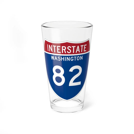 I-82 WA Metric (Washington) (Road Sign) Pint Glss 16oz 16oz - Go Mug Yourself