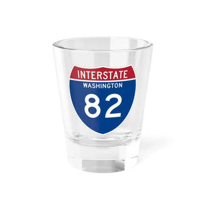 I-82 WA Metric (Washington) (Road Sign) Shot Glass 1.5oz 1.5oz - Go Mug Yourself