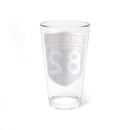 I-82 WA (Washington) (Road Sign) Pint Glass 16oz - Go Mug Yourself