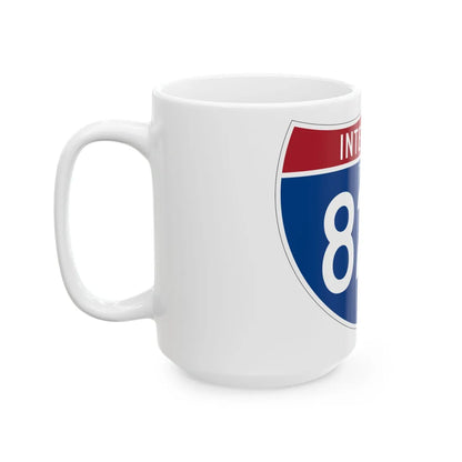 I-820 TX (Texas) (Road Sign) White Coffee Mug - Go Mug Yourself