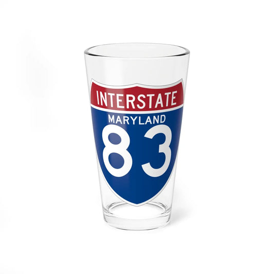 I-83 MD (Maryland) (Road Sign) Pint Glss 16oz 16oz - Go Mug Yourself