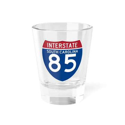 I-85 SC (South Carolina) (Road Sign) Shot Glass 1.5oz 1.5oz - Go Mug Yourself