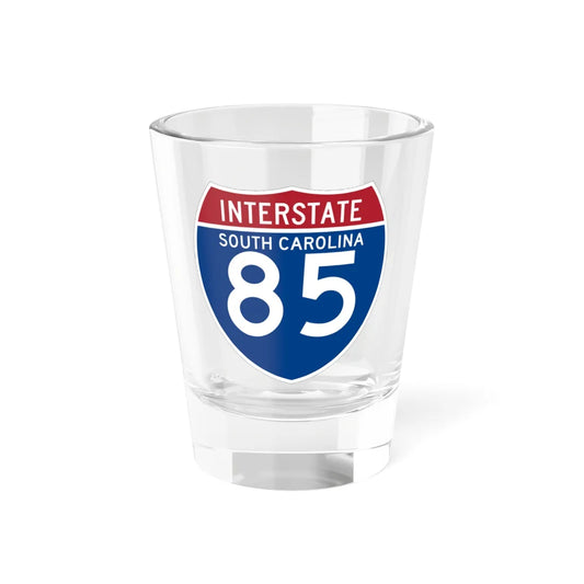 I-85 SC (South Carolina) (Road Sign) Shot Glass 1.5oz 1.5oz - Go Mug Yourself