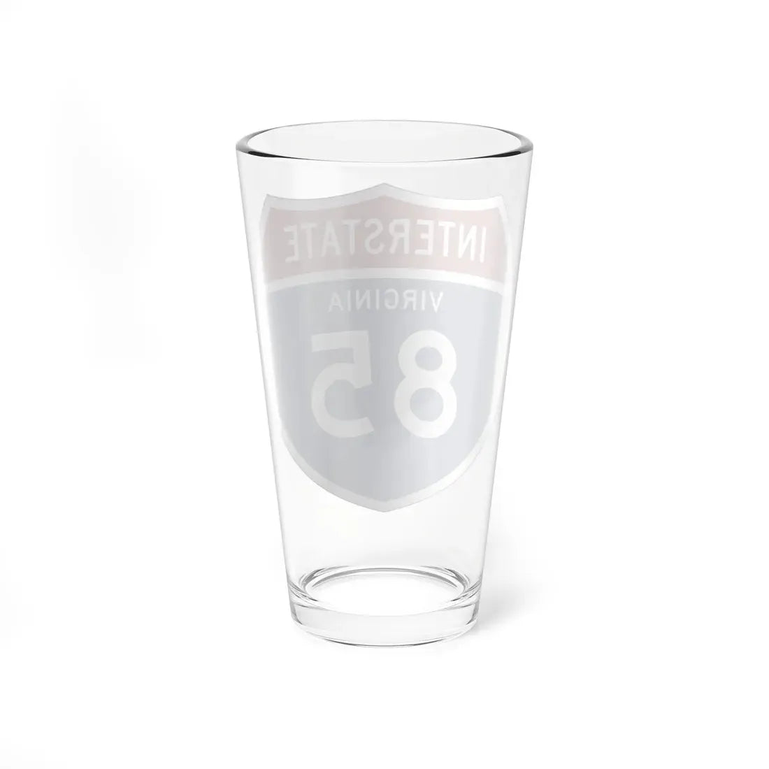 I-85 VA 1957 (Virginia) (Road Sign) Pint Glass 16oz - Go Mug Yourself