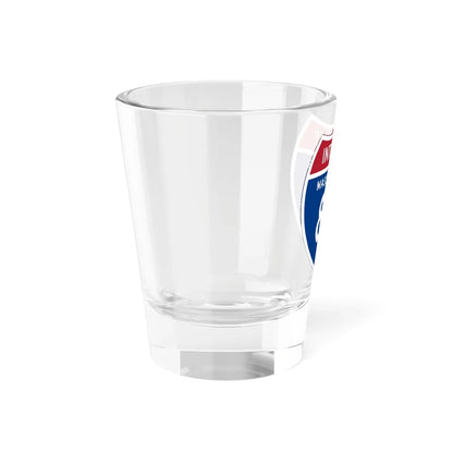 I-86 MA 1957 (Massachusetts) (Road Sign) Shot Glass 1.5oz - Go Mug Yourself