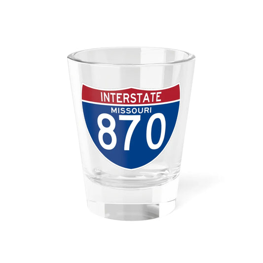 I-870 MO (Missouri) (Road Sign) Shot Glass 1.5oz 1.5oz - Go Mug Yourself