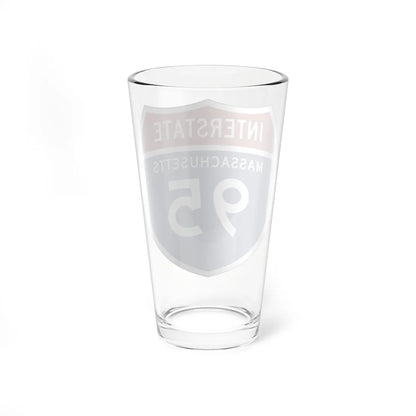 I-95 MA 1957 (Massachusetts) (Road Sign) Pint Glss 16oz - Go Mug Yourself