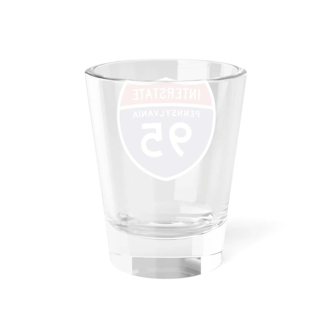 I-95 PA 1957 (Pennsylvania) (Road Sign) Shot Glass 1.5oz - Go Mug Yourself