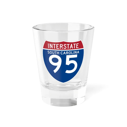 I-95 SC (South Carolina) (Road Sign) Shot Glass 1.5oz 1.5oz - Go Mug Yourself