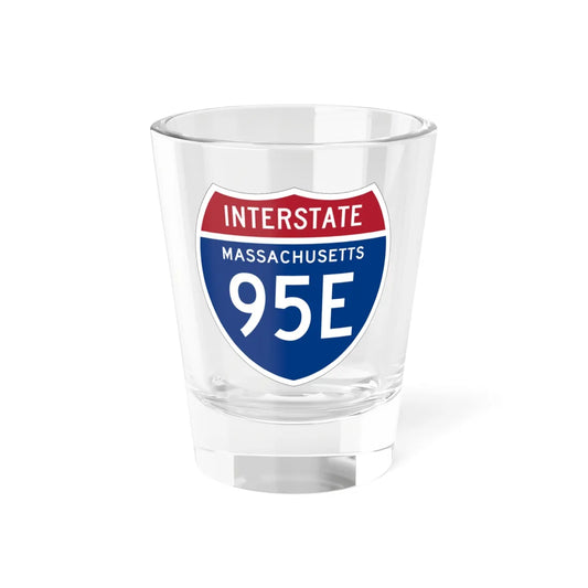 I-95E MA 1957 (Massachusetts) (Road Sign) Shot Glass 1.5oz 1.5oz - Go Mug Yourself