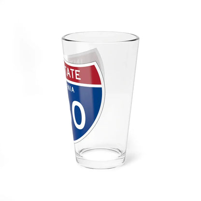 I-980 CA (California) (Road Sign) Pint Glass 16oz - Go Mug Yourself