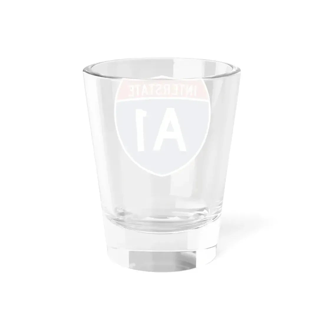 I-A1 (Alaska) (Road Sign) Shot Glass 1.5oz - Go Mug Yourself